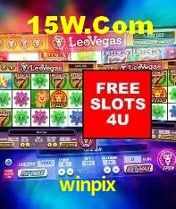 Slots com jackpots e giros grátis na winpix